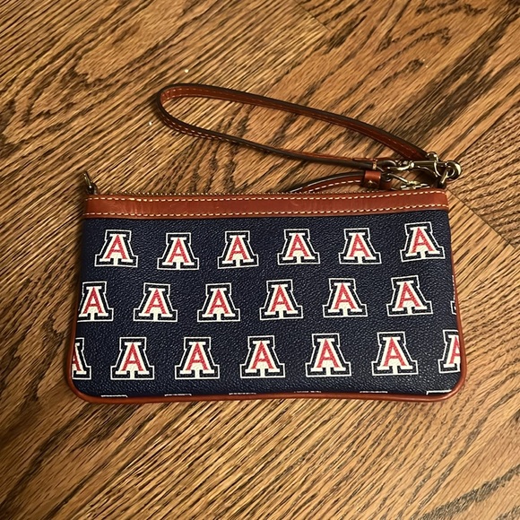 Dooney & Burke University of Arizona Wristlet - Picture 2 of 3